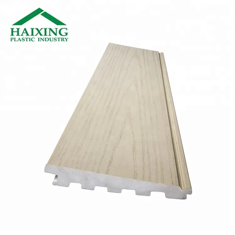 PVC/WPC الخارجية هندسيا خشب مركب التزيين ألواح لتزيين الحوائط
