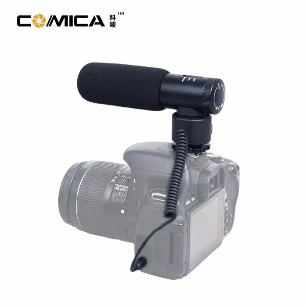 CoMica CVM-V20 סופר Cardioid מקצועי בום מיקרופון Shotgun מיקרופון להקלטת <span class=keywords><strong>וידאו</strong></span>