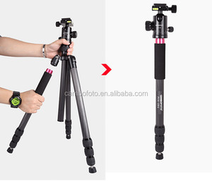 Grande In fibra di Carbonio migliore foto treppiedi accessori Della Fotocamera - Product Image 1