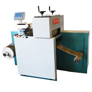 Automatic Roll to Roll Paper Sticker Embossing Machine For Paper Craft