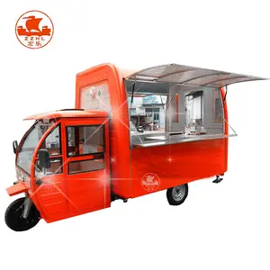 Fast Food Car Trailer Mobile Food Truck For Sale