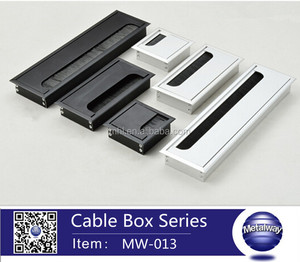 Guía de <span class=keywords><strong>Cables</strong></span> para Mesa de Oficina, Cubierta de Orificio para <span class=keywords><strong>Cables</strong></span>, Pasacables de Escritorio, Aleación de Aluminio METALWAY CN;GUA MW-013 ABS - Product Image 6