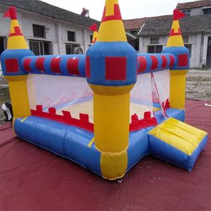 Château plein d'entrain <span class=keywords><strong>gonflable</strong></span> de maison de videur de <span class=keywords><strong>mini</strong></span> prix bon marché d'usine de la Chine pour le jeu d'arrière-cour d'enfants - Product Image 6