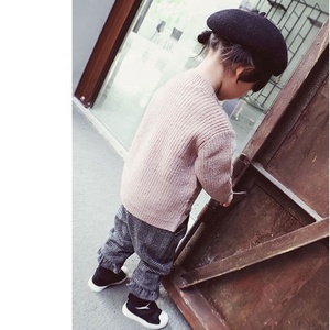 Custom Infant Unisex <strong>Cable</strong> <strong>Knit</strong> <strong>Sweater</strong> Baby Jumper Kids Side Button Knitwear Long Sleeve Cotton Children's <strong>Sweater</strong> - Product Image 6
