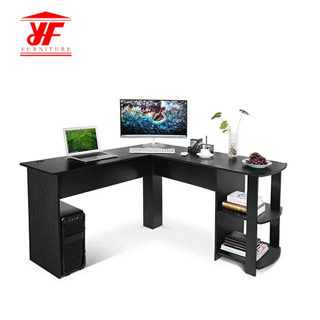 Office table modern multi function extendable folding latest designs office computer table