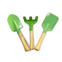 I produttori promuovono il set di attrezzi manuali per piccoli giardinieri di alta qualità per il mini set di attrezzi da giardino per il giardinaggio dei bambini