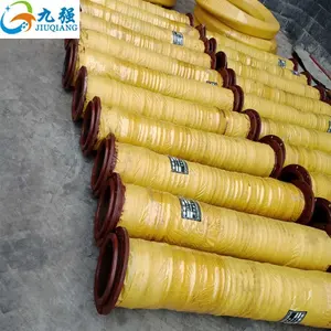 12 inch Thép mặt bích núm vú Nạo Vét hút xả ống cao su nước hút nạo vét ống nhà sản xuất trung quốc