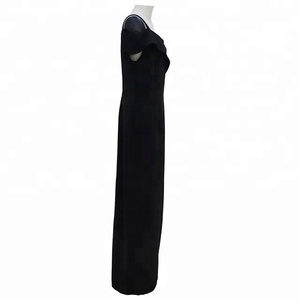 <span class=keywords><strong>2018</strong></span> nuevas mujeres de la impresión Cruz de manga corta Partido de tarde del hombro vestidos Sundress - Product Image 2
