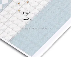 DIY, scale paper for building model house design wall paper, papermodel factory, 3d paper models