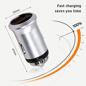 Coche cargador doble USB 2,4 Amp para Apple para el <span class=keywords><strong>iPhone</strong></span> - Product Image 4