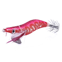 Umpan Pancing Cumi-cumi Bercahaya, Umpan Memancing Udang Kayu Umpan Buatan 2.0 #8Cm 7.4G