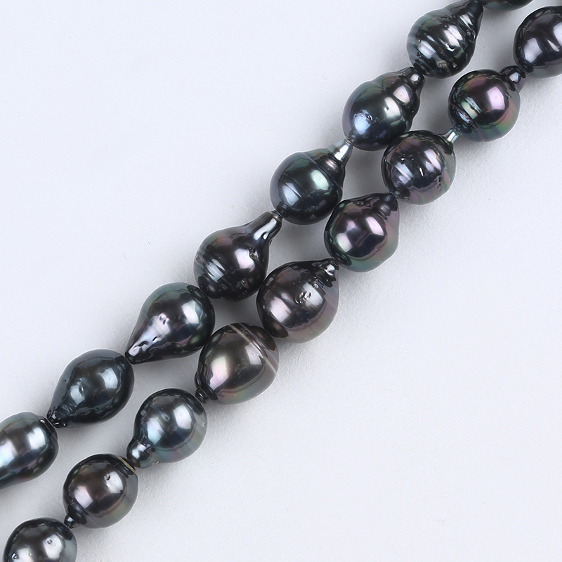 Saltwater pearl drop loose Tahitian black Pearls