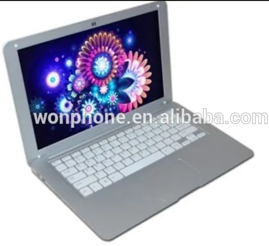 OEM/ODM 13.3นิ้ว MINI Laptop CPU ผ่าน WM8880 1.5GHz Android OS กล้อง Wifi