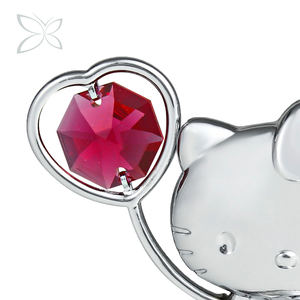 Crystocraft-mesa de fiesta de boda decorada con cristales de corte brillante, regalo de dibujos animados, cromado, Hello Kitty - Product Image 5