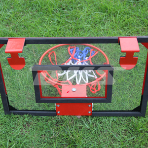 Tabellone da Basket Appeso/Cerchio da Basket in Acciaio con Mini Tabellone - Product Image 5