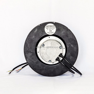 Ventilateur centrifuge arrière ECF22098V2HB 220x98mm 230V, pales en plastique, personnalisable OEM, certifié CE et RoHS - Product Image 2