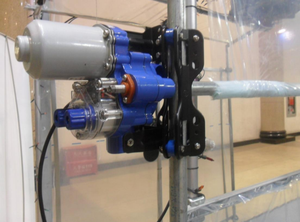 ग्रीनहाउस खिड़की खोलने प्रणाली AC220V बिजली फिल्म रोल अप मोटर रोलर - Product Image 6