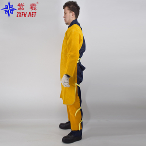 Veste de travail de protection imperméable et durable de haute qualité en matériau Ather sans capuche pour soudeurs - Product Image 6