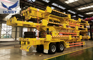 Quest <span class=keywords><strong>2</strong></span> Trục 40 Chân Xương <span class=keywords><strong>Trailer</strong></span> Bán 45ft Bến <span class=keywords><strong>Container</strong></span> Cổng Thiết Bị Đầu Cuối <span class=keywords><strong>Trailer</strong></span> Bom Giỏ Hàng - Product Image 5