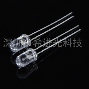 Czinelight Clear Lens Blinking <span class=keywords><strong>Light</strong></span> <span class=keywords><strong>Led</strong></span> Diodes Rgb Emitting Brightness 2pins Through Hole 5mm Signal Diode 5mm Round Photo Red