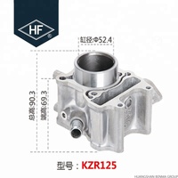 Bloc-cylindre de moto à prix abordable pour KZR125 PCX125 Lead125 Click 125i SH125, alésage 52,4 mm, kits de culasse