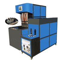 Semi Automatico 4 Cavità 500 ML Piccola Bottiglia di Plastica Che Fa Macchina/Bottiglia in PET Macchina Per La Frantumazione/Soffiaggio Macchina Della Bottiglia