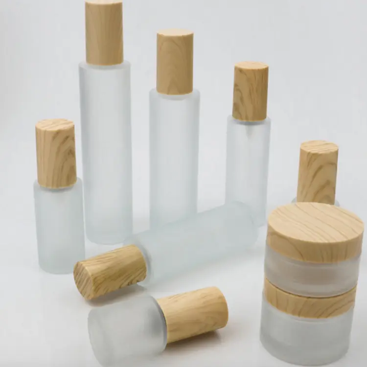 Embalaje cosmético de madera Natural, embalaje cosmético de Bambú