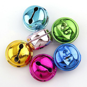 MJB03 DIY Sieraden Charm Craft Gekleurde Mini Xmas Jingle Bells - Product Image 3