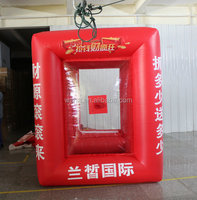 Cube gonflable cash money attraper prenez machine à vendre