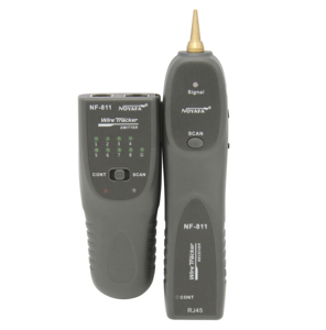 Testeur de câble <span class=keywords><strong>téléphonique</strong></span> NF-811, traceur de <span class=keywords><strong>tonalité</strong></span> de câble, localisateur de défauts de câble, 60V anti-brûlure - Product Image 1