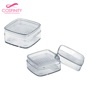 Lujo vacía cosmética olla JAR polvos sueltos maquillaje cosmético tarro envases decorativos frascos de plástico al por mayor - Product Image 4