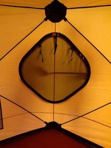 Tenda da Pesca sul Ghiaccio Esagonale, Tenda Invernale a Cupola, Yurta Mongola - Product Image 4
