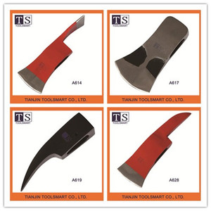 Ngoài trời rìu rìu đầu làm bằng tay thép carbon cao giả mạo đầu rìu - Product Image 5