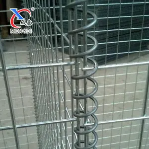 Gabion Factory Hot Galvanized Galfan Coated 4mm Wire 200x100x50 Gabion Basket Welded Gabion Mesh Boxes For Stone Retaining Wall