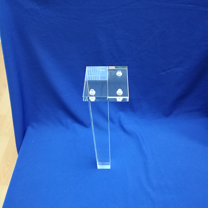 Пользовательские длинные прозрачные акриловые ножки для дивана, стола, мебельные ножки