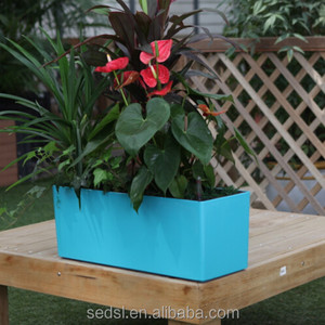 Design classico auto-irrigazione scatola <span class=keywords><strong>di</strong></span> piante da giardino esterno decorazione vaso con ombrello da Golf per il pavimento in bagno - Product Image 5