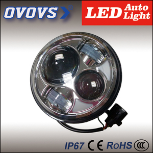 Ovovs poder más elevado 30 w 5.75 pulgadas <span class=keywords><strong>ronda</strong></span> 12 v 24 v <span class=keywords><strong>de</strong></span> la motocicleta llevó la linterna del coche para h-arley - Product Image 1