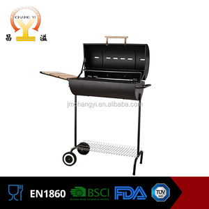 Double <span class=keywords><strong>Baril</strong></span> peinture haute température enduit Surface Chariot butane <span class=keywords><strong>barbecue</strong></span> à gaz grill - Product Image 2