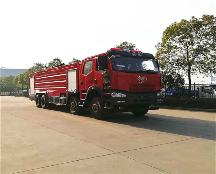 Ekonomik FAW 12 Tekerlekli itfaiye kamyonu, itfaiye kamyonu özellikleri, yangın söndürme kamyonu fiyat