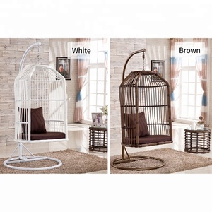 Outdoor Vogelkooi Ontwerp Tuin Patio Meubels Rotan Opknoping Schommel Stoel