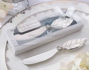 Wedding Gift Chrome Leaf Spreader