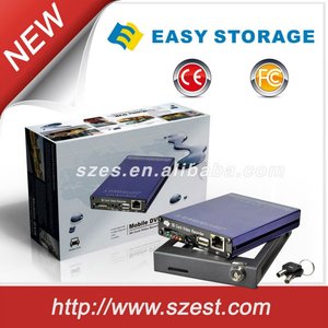 Económica 4ch mini sd mdvr con alarma i/o de sd dvr vehículo para poder d1 resolu h. 264 de codificación - Product Image 2