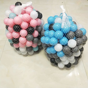 Pelotas de Juego para Bebés de Material PU Coloridas, Pelotas de Plástico Huecas y Suaves para Baño - Product Image 6
