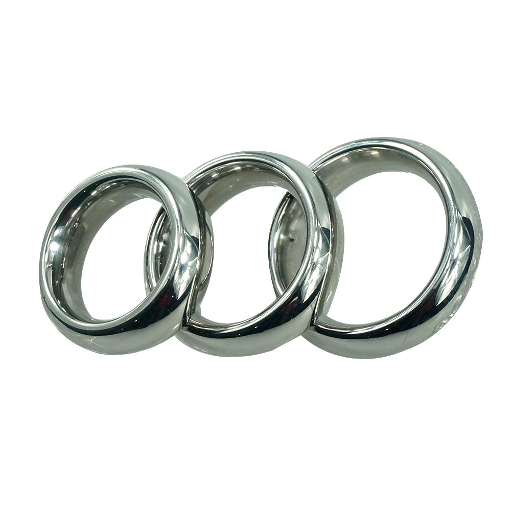 Cock Ring (Anneau De Pénis) Large En Aluminium - Diamètre 40, 45 Ou 50mm - 5 Coloris - Sextoy Homme Hypoallergénique