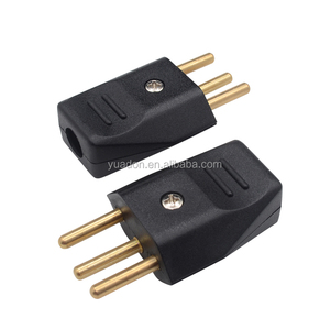 Pour YUADON YD-163 Prise murale électrique standard brésilienne 10/20A, prise en nylon, alimentation CA, matériau en laiton, 10A nominal pour le Brésil - Product Image 5