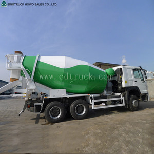 SINOTRUK HOWO A7 6X4 8 9 10 12立方米混合混合泵过境水泥混凝土搅拌车 - Product Image 5