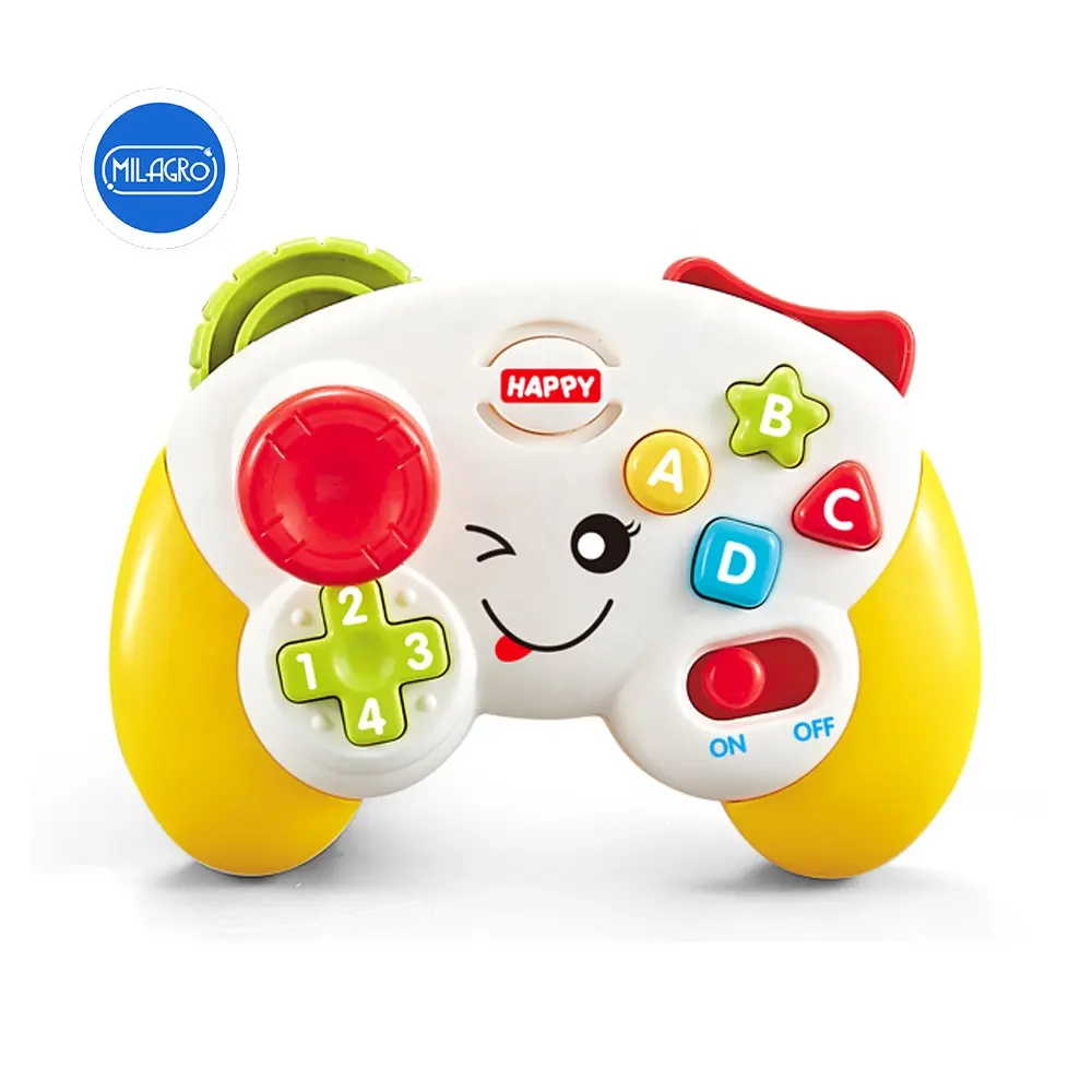 Wholesale baby pre school educational toys game and learn controller toy with songs and sounds