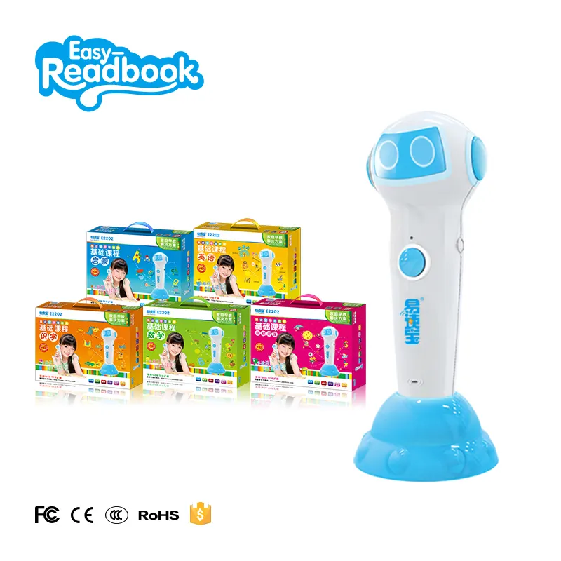 Funny educational learning machine kids electronic touch book talking and reading pen