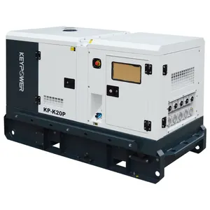 KEYPOWER Soundproof 20 KVA Diesel Generator Cho Thuê Thông Số Kỹ Thuật Cho Úc Genset