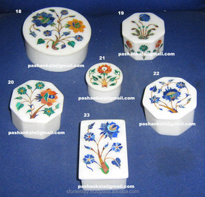 Marble Natural Inlay <b>Box</b> - Product Image 1